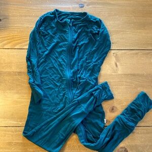 Little Sleepies Green Zippy